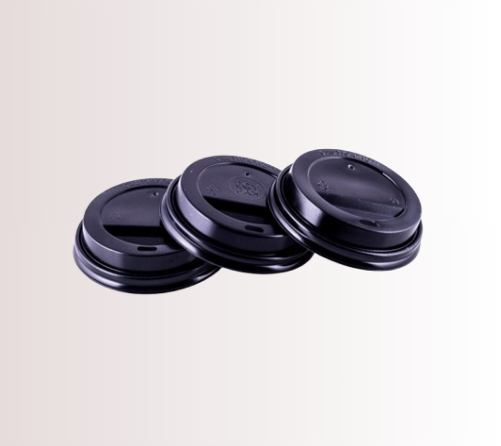 Ps Container Lids (8oz -120z) Black PS Lid – Egypak